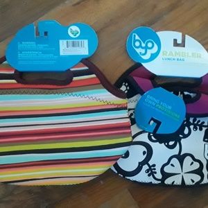 2 Insulated Lunch Bags